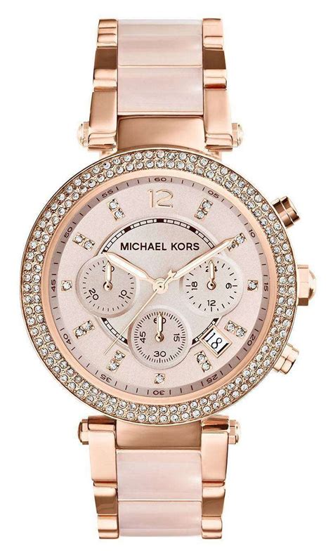 michael kors ladies swarovski watch